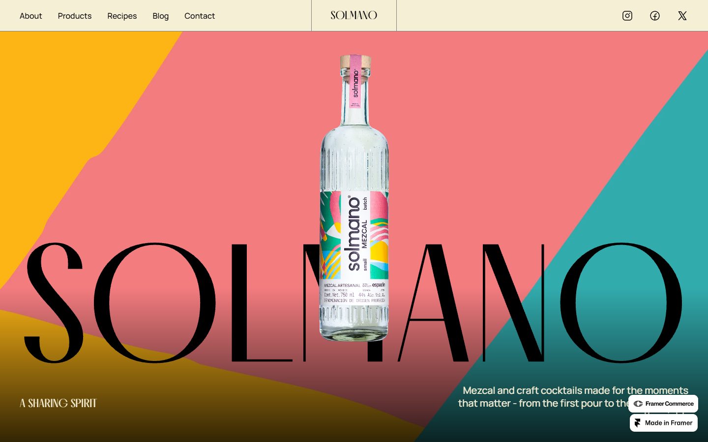 Solmano website screenshot