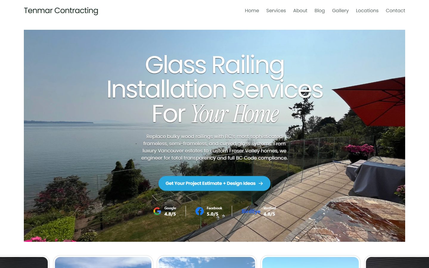 Tenmar website screenshot